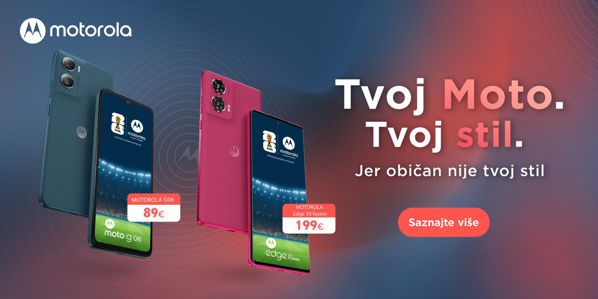 Istraži Motorola uređaje po promotivnim listopadskim cijenama